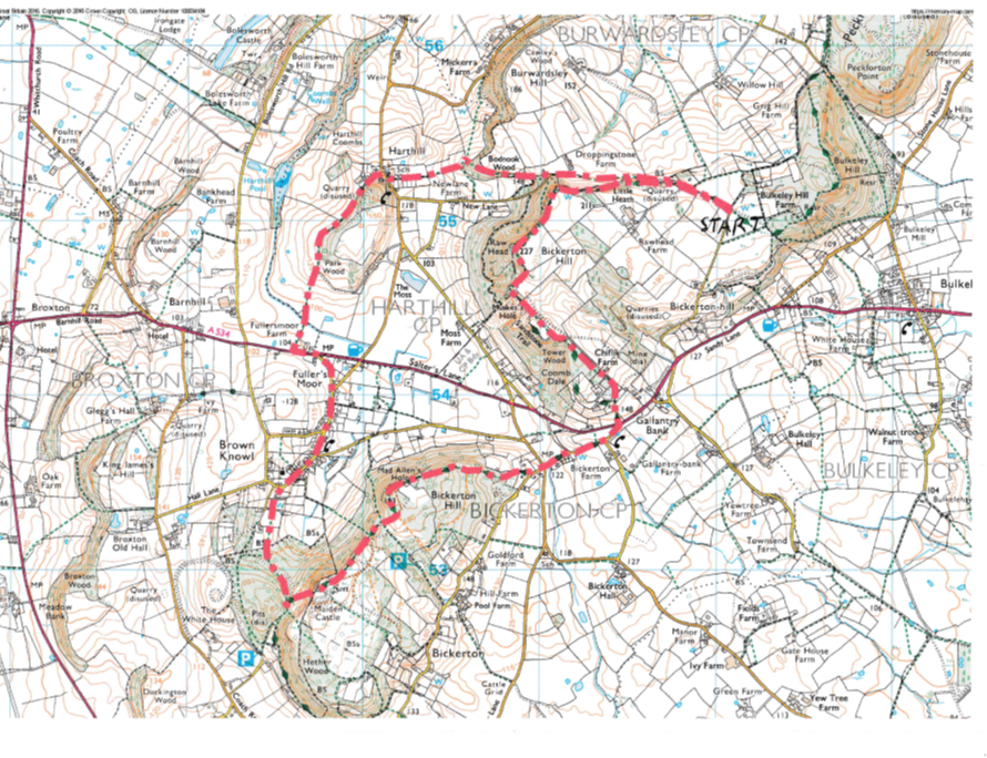 Rawhead and Sandstone Trail 15-4-26